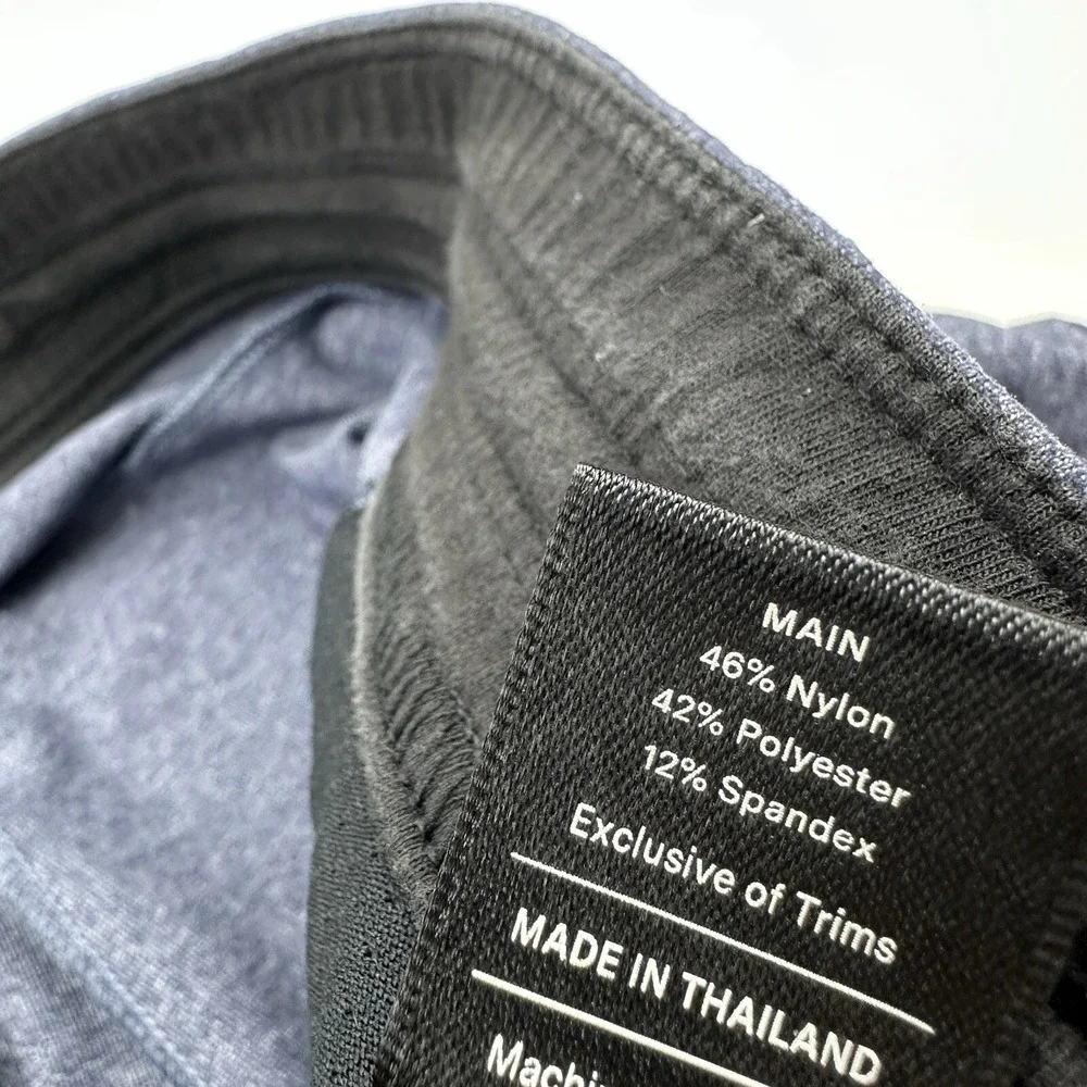 Public Rec All Day Every Day Jogger Mens 36/28 Navy Blue Heathered Stretch Pants